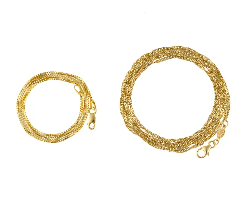 Two 14K Gold Chain Necklaces from auction in Harrisburg, Pennsylvania — image 32