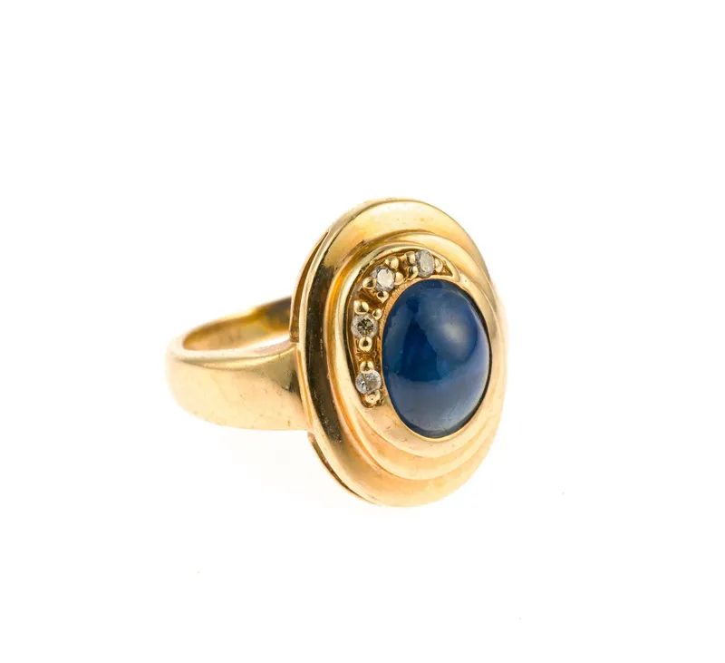 LeVian 14K Gold, Blue Star Sapphire, and Diamond Ring from auction in Harrisburg, Pennsylvania — image 38