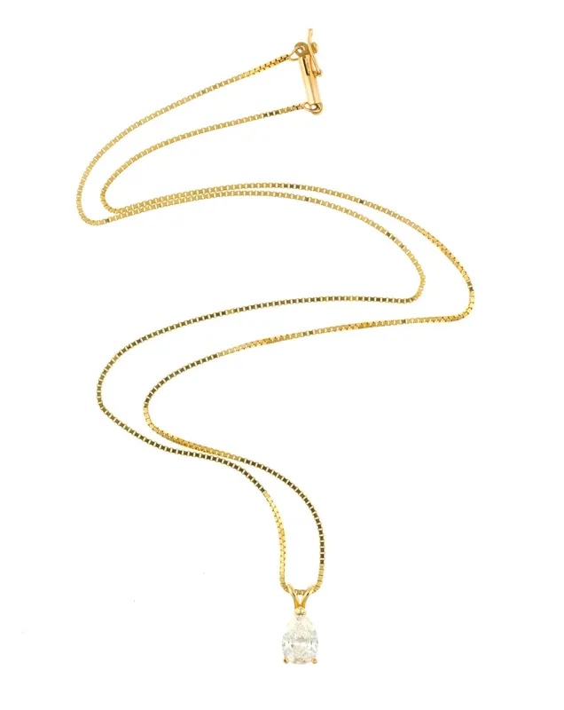 14K Gold and 1.03 Ct Diamond Pendant Necklace from auction in Harrisburg, Pennsylvania — image 34