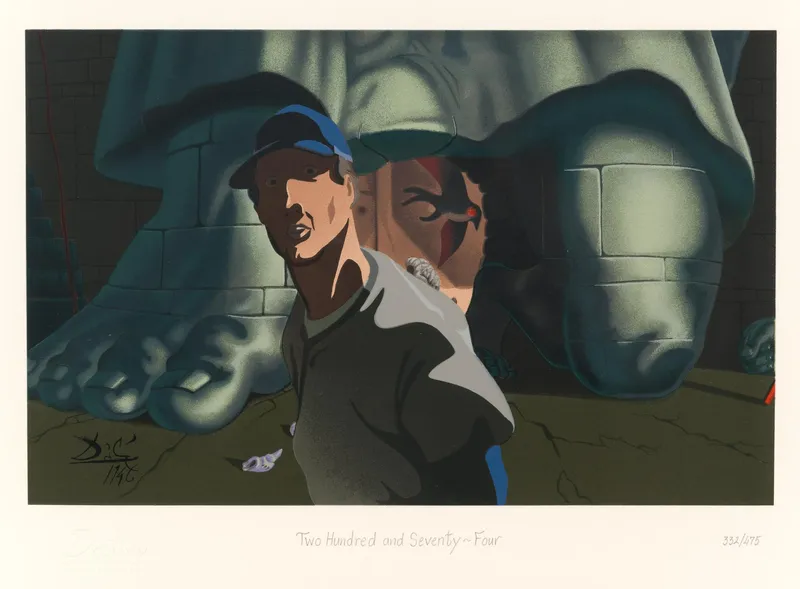 Salvador Dali "Destino #274" Serigraph from auction in Harrisburg, Pennsylvania — image 22