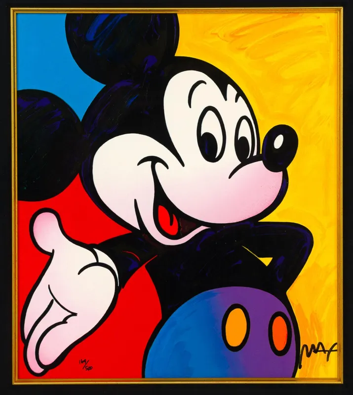 Peter Max Serigraph - Mickey Mouse from auction in Harrisburg, Pennsylvania — image 24