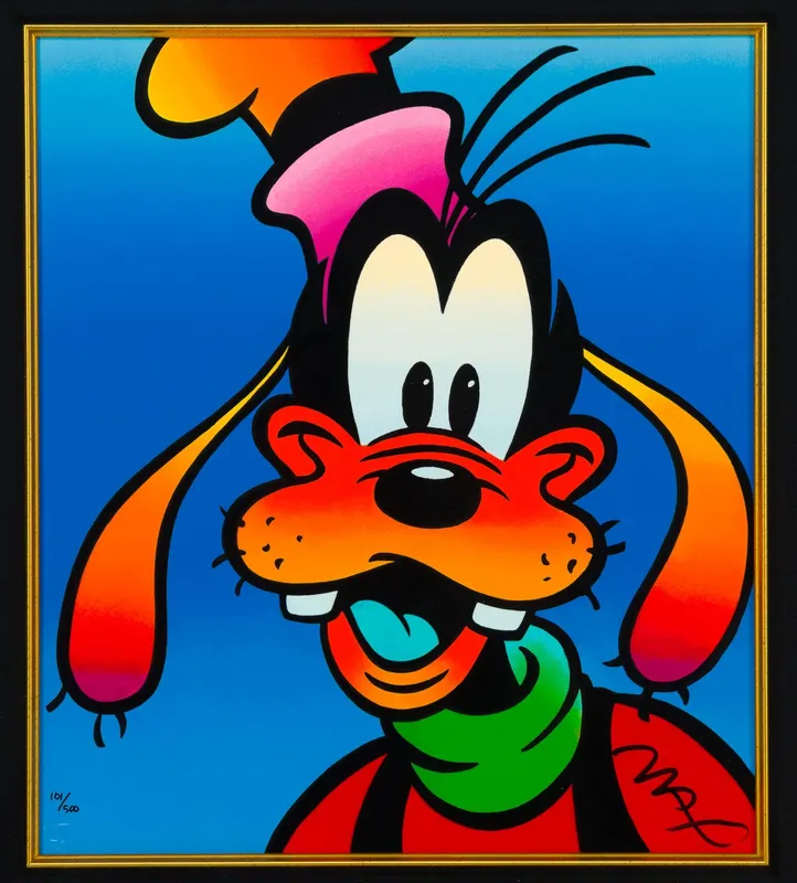 Peter Max Serigraph - Goofy from auction in Harrisburg, Pennsylvania — image 23