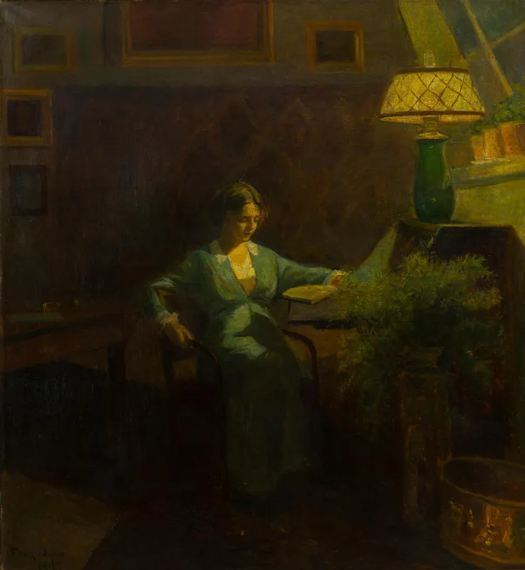 Poul Friis Nybo Oil on Canvas Painting from auction in Harrisburg, Pennsylvania — image 27