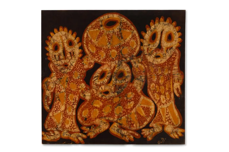Nigerian Batik Ola of The Oshogbo School from auction in Harrisburg, Pennsylvania — image 32