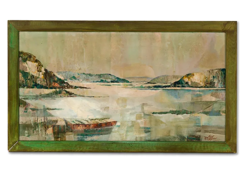 Nick Ruggieri Landscape Painting from auction in Harrisburg, Pennsylvania — image 31