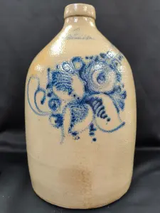 Antique Clocks, Stoneware & Disney Art — image 1