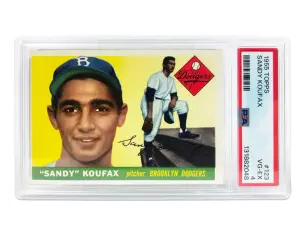Big League Baseball Card Auction I — image 1