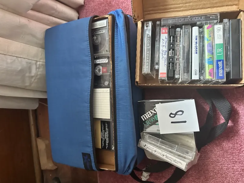 Cassette Tapes from auction in Clifford , Pennsylvania — image 15