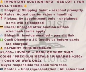 PLEASE READ-Important Auction Policies