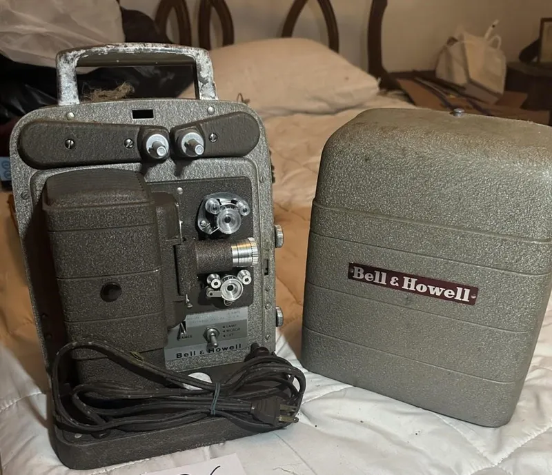 Bell & Howell 8mm Movie Projector with Hard Case from auction in Clifford , Pennsylvania — image 24