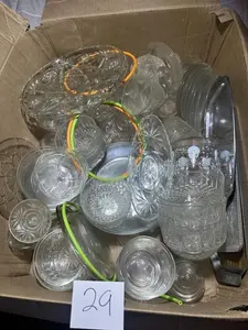 Pressed Glassware, Kitchenware & Serverware