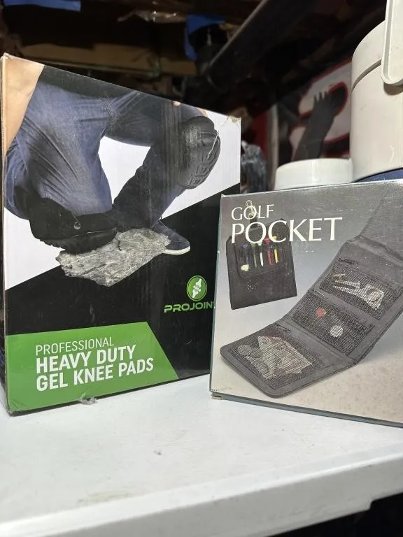 Golf Pocket and Knee Pads from auction in Clifford , Pennsylvania — image 16