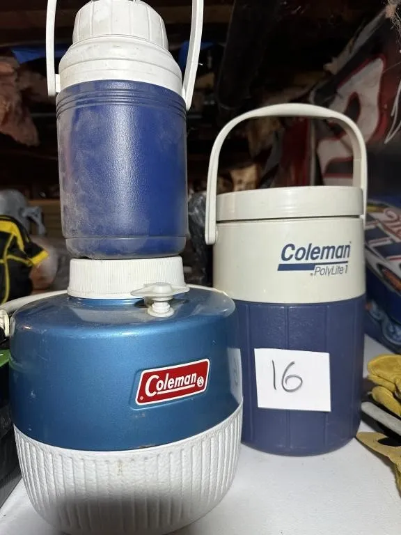 Coleman Water Jugs Lot from auction in Clifford , Pennsylvania — image 15
