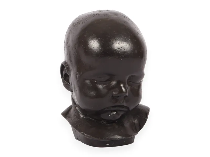 Bonnefond Bronze Bust of a Sleeping Infant from auction in Atlanta, Georgia — image 40