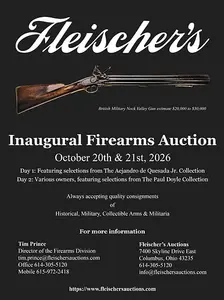 Inaugural Firearms & Militaria Sale – Fleischer’s Auctions