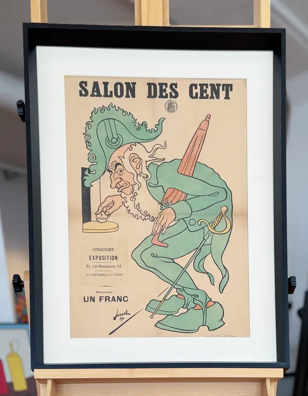 HENRI-GUSTAVE JOSSOT, "SALON DES CENT" from auction in Salem, Oregon — image 26