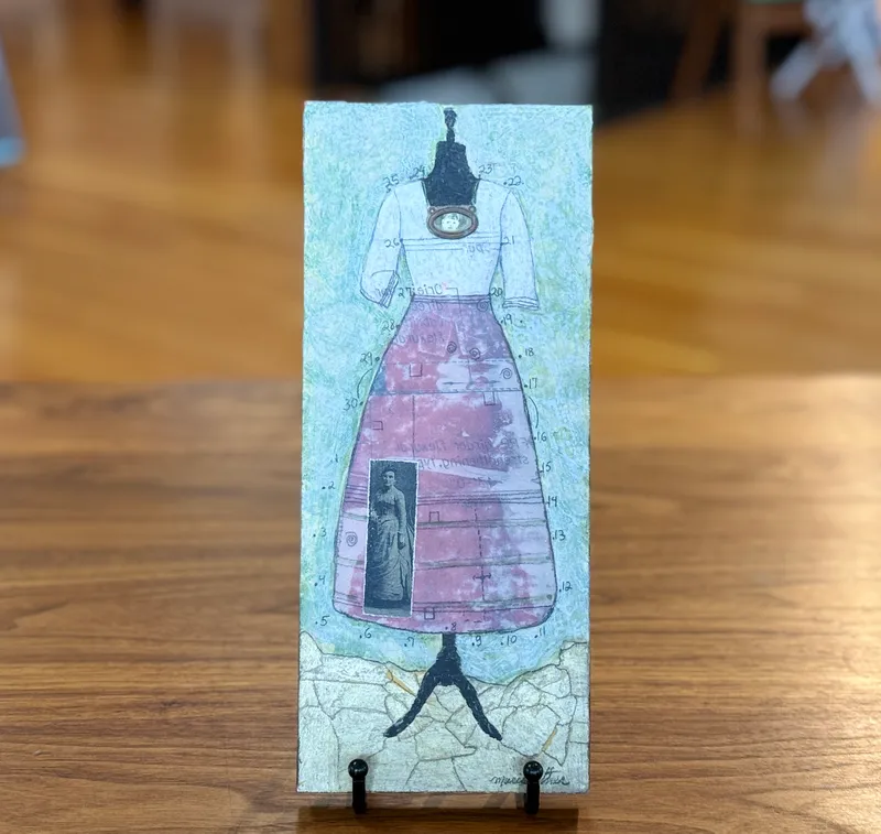 MARIA-ESTHER SUND, "DRESS WITH NUMBERS" from auction in Salem, Oregon — image 28