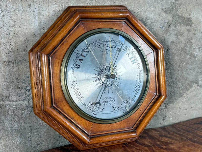 P.F. BOLLENBACH JEWELED BAROMETER from auction in Salem, Oregon — image 8