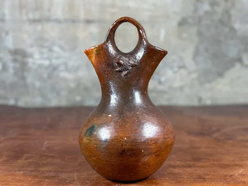 DINÉ NAVAJO WEDDING VASE from auction in Salem, Oregon — image 12