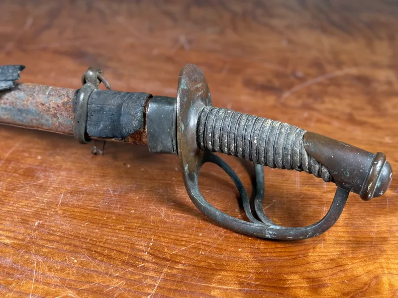 CIVIL WAR CAVALRY SABER from auction in Salem, Oregon — image 20