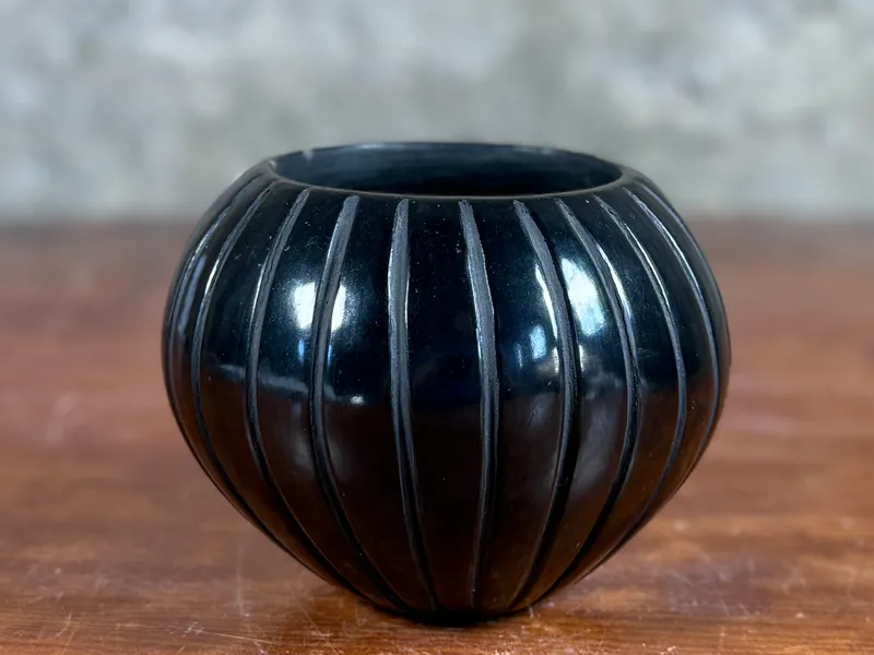 MARGARET GARCIA, SANTA CLARA MELON POT from auction in Salem, Oregon — image 32