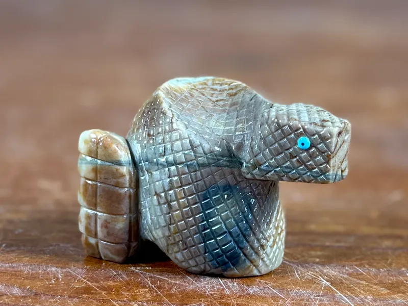 ZUNI, SNAKE FETISH SCULPTURE from auction in Salem, Oregon — image 35