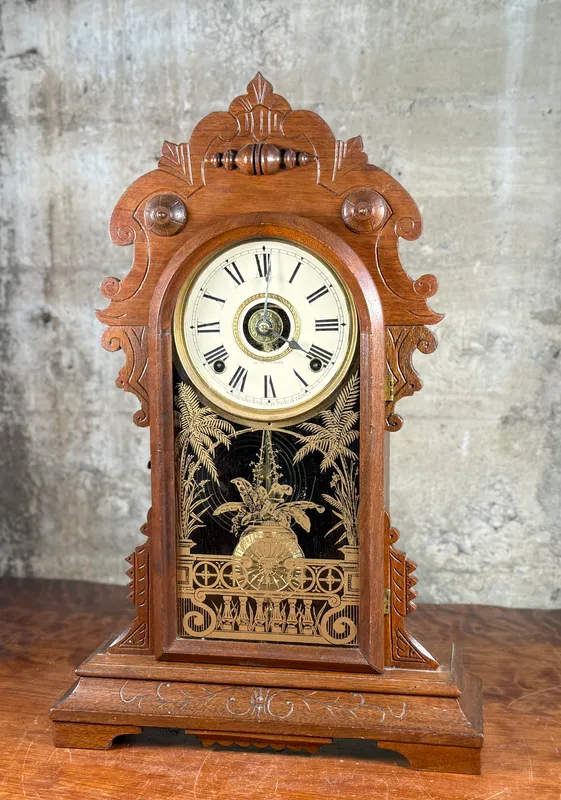 E.N. WELCH, 8-DAY CLOCK from auction in Salem, Oregon — image 48