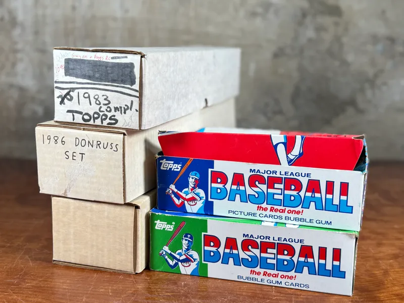 BASEBALL CARD COLLECTION from auction in Salem, Oregon — image 35