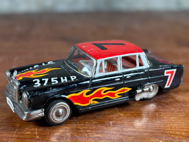 ICHIKO, TIN FRICTION MERCEDES-BENZ CAR from auction in Salem, Oregon — image 45