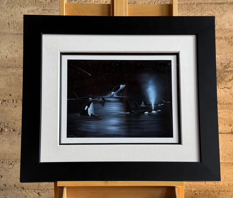 ROBERT WYLAND, "ORCA'S STARRY NIGHT" from auction in Salem, Oregon — image 20