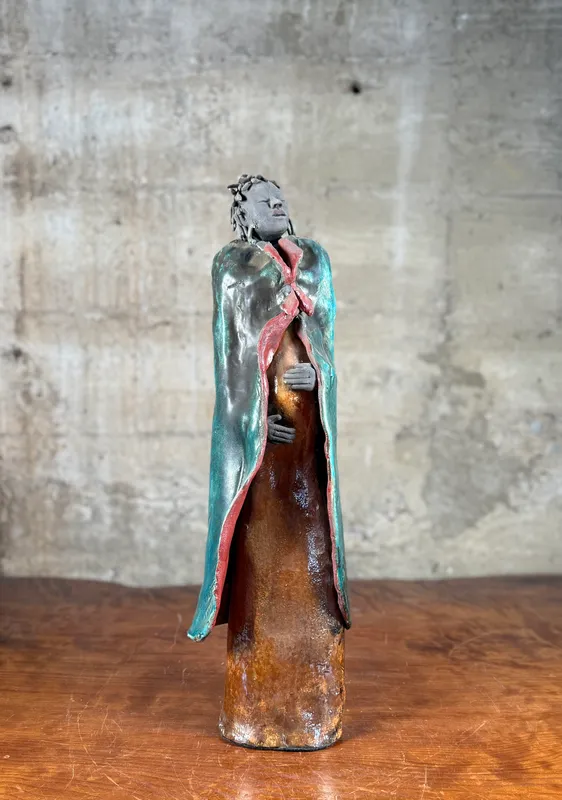 DEANNA, WOMAN WITH CHILD SCULPTURE from auction in Salem, Oregon — image 45
