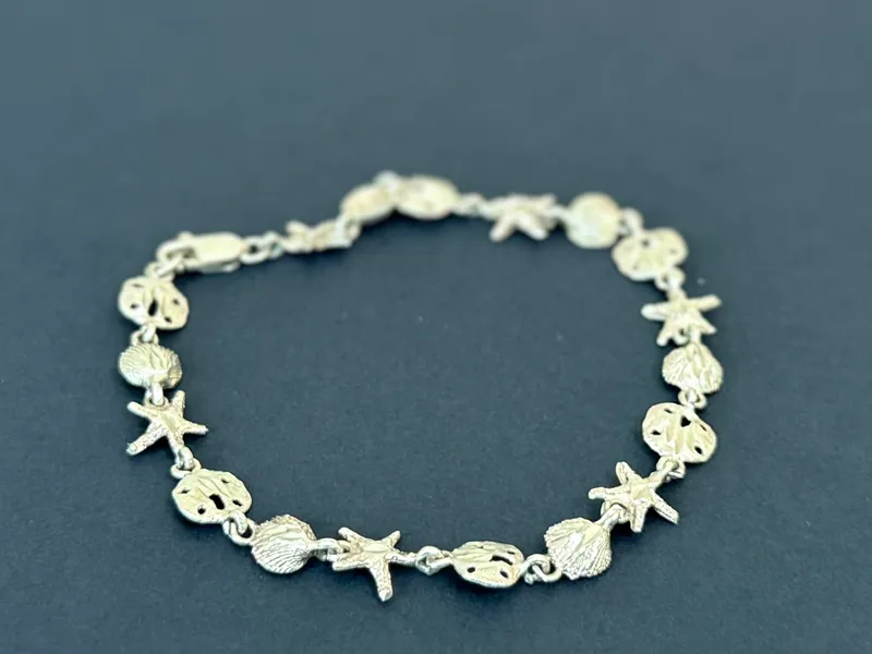 STERLING SILVER "OCEAN" BRACELET from auction in Salem, Oregon — image 13