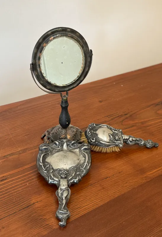 DERBY SILVER COMPANY, VANITY SET from auction in Salem, Oregon — image 43