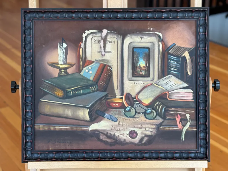 P. SNELLING, ORIGINAL OIL PAINTING from auction in Salem, Oregon — image 33