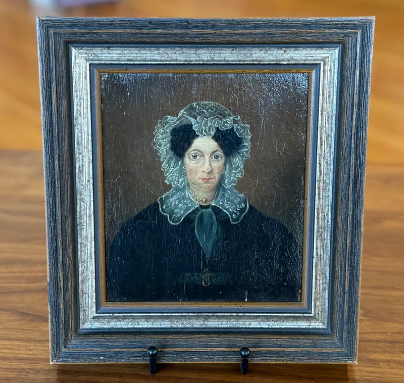 19TH CENTURY PORTRAIT #1 from auction in Salem, Oregon — image 5