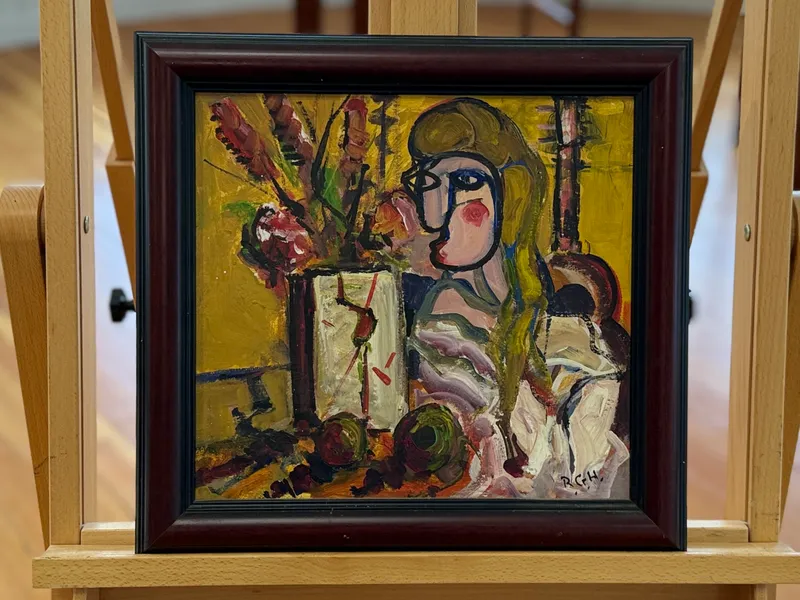 EXPRESSIONIST-STYLE FIGURE PAINTING from auction in Salem, Oregon — image 14
