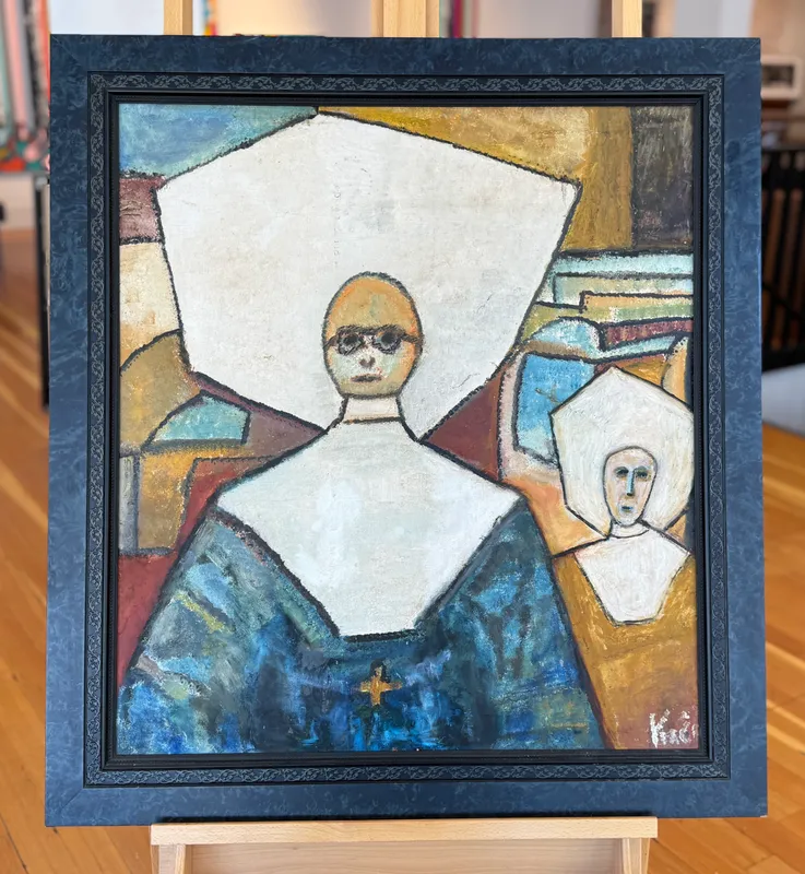 FRANK KOCI, "NUNS WITH FACES" from auction in Salem, Oregon — image 27