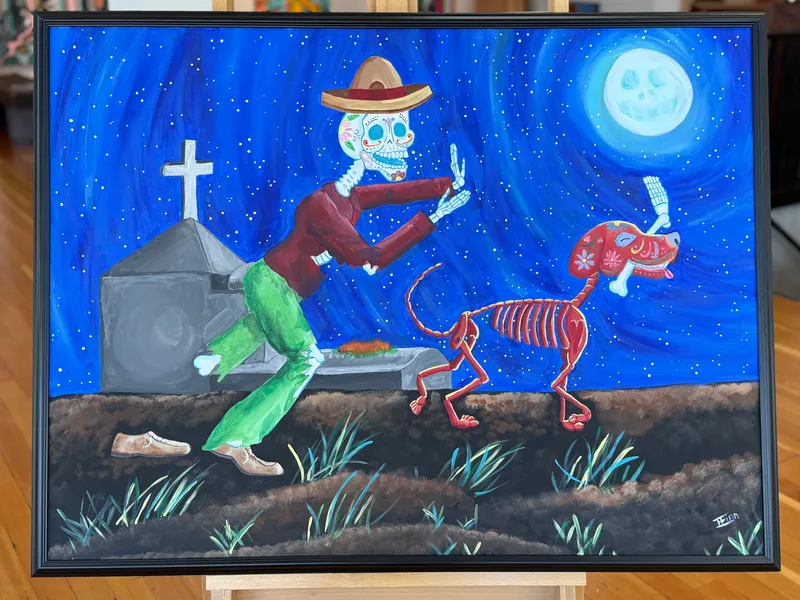 EILEEN FINN, "DOG GONE IT!" from auction in Salem, Oregon — image 28
