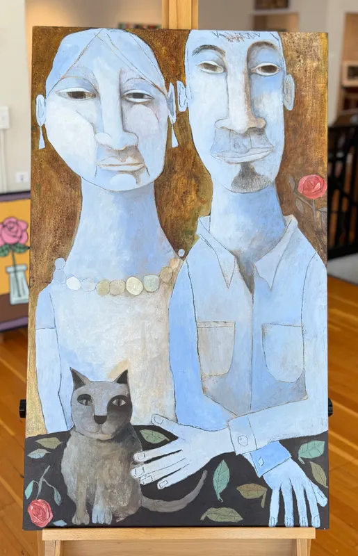 BILL BREWER, "FAMILY PORTRAIT" from auction in Salem, Oregon — image 30