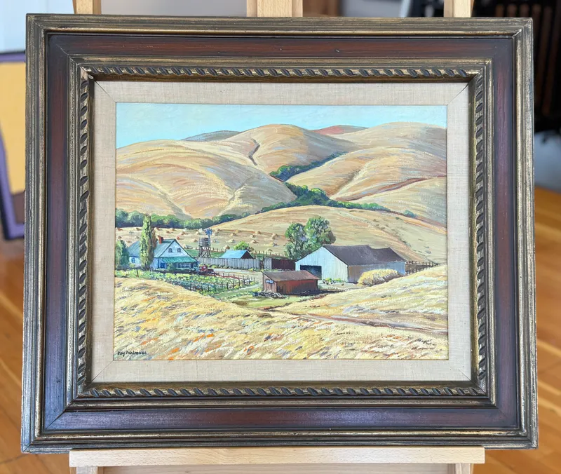 PLEIN AIR LANDSCAPE OIL PAINTING from auction in Salem, Oregon — image 32