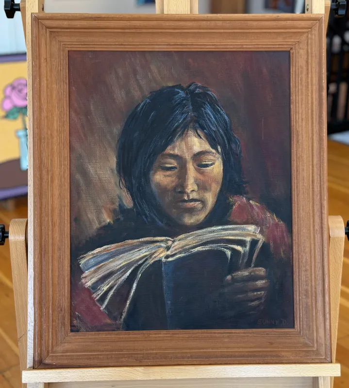 SUNNY D., ORIGINAL PAINTING from auction in Salem, Oregon — image 38
