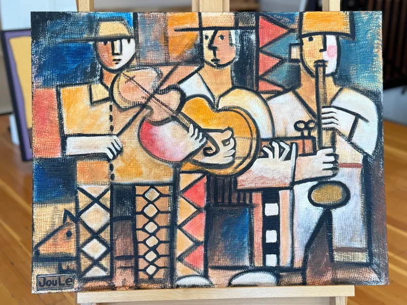 TERRY MCILRATH "JOULE" ORIGINAL PAINTING #2 from auction in Salem, Oregon — image 41