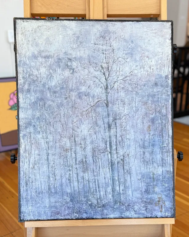 KISH, LANDSCAPE OIL PAINTING from auction in Salem, Oregon — image 36