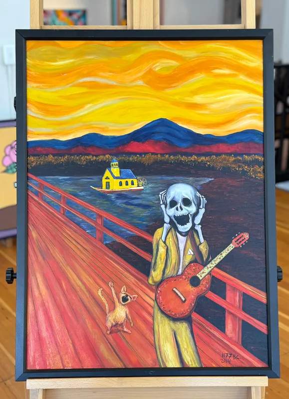 ANTHONY DEAN HENSLEY, "IN SEARCH OF THE DEAD CORD" from auction in Salem, Oregon — image 46