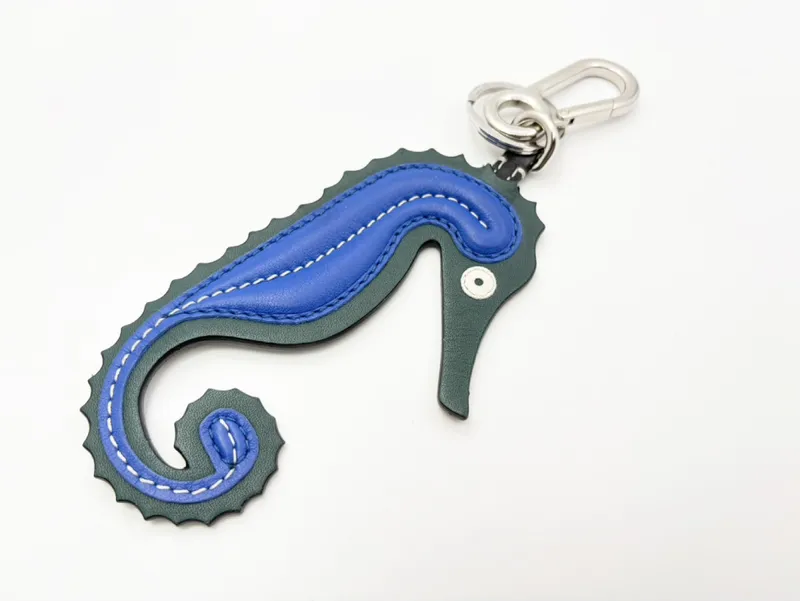 LOEWE Leather Seahorse Bag Charm Keychain from auction in Atlanta, Georgia — image 41