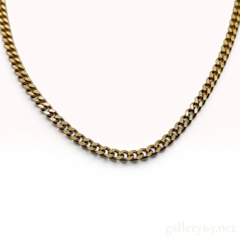 18 Karat Gold Curb Link Chain Necklace from auction in Atlanta, Georgia — image 11