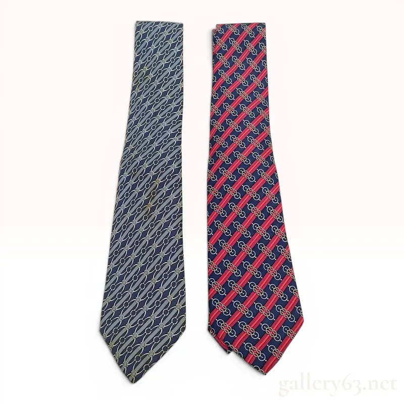 Two Hermes Silk Neckties from auction in Atlanta, Georgia — image 25