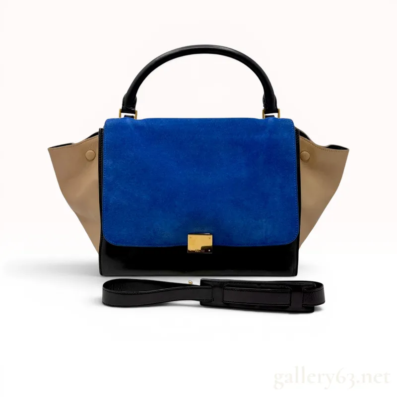 Celine Tri-Color 2-Way Trapeze Bag from auction in Atlanta, Georgia — image 22