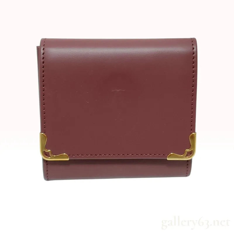 Cartier Must de Cartier Burgundy Leather Coin Purse from auction in Atlanta, Georgia — image 44