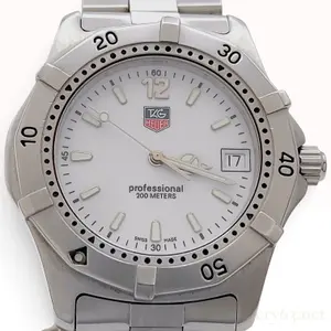 TAG Heuer Professional 2000 Stainless Steel Wristwatch with Box and Papers